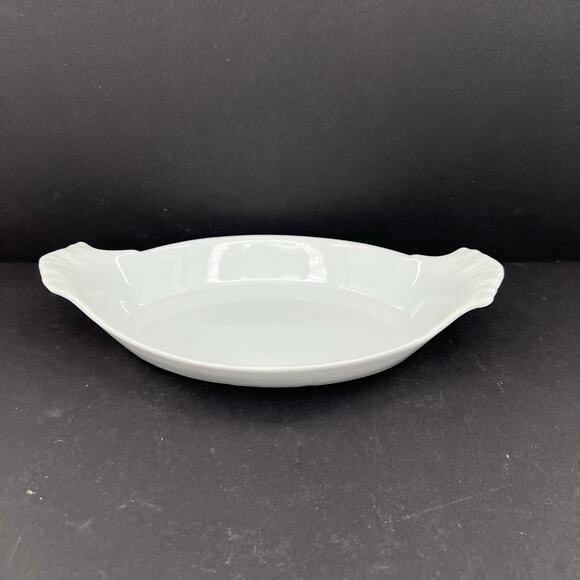 Apilco France white porcelaine gratin baking dish - Picture 1 of 3